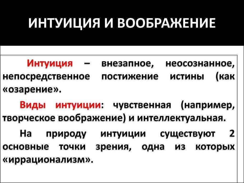 Интуиция - что это такое простыми словами?
