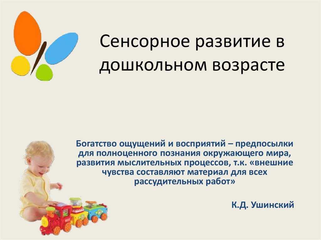 Сенсорное развитие детей раннего возраста посредством игровой деятельности | дошкольное образование  | учительский журнал