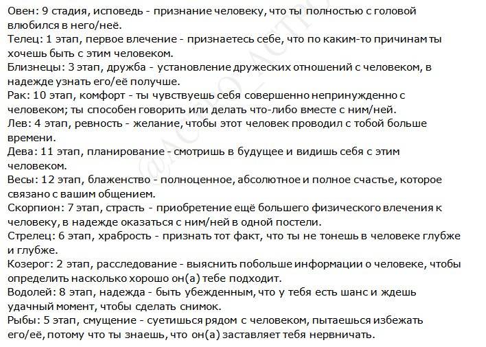 Как узнать, что мужчина-дева влюблен?