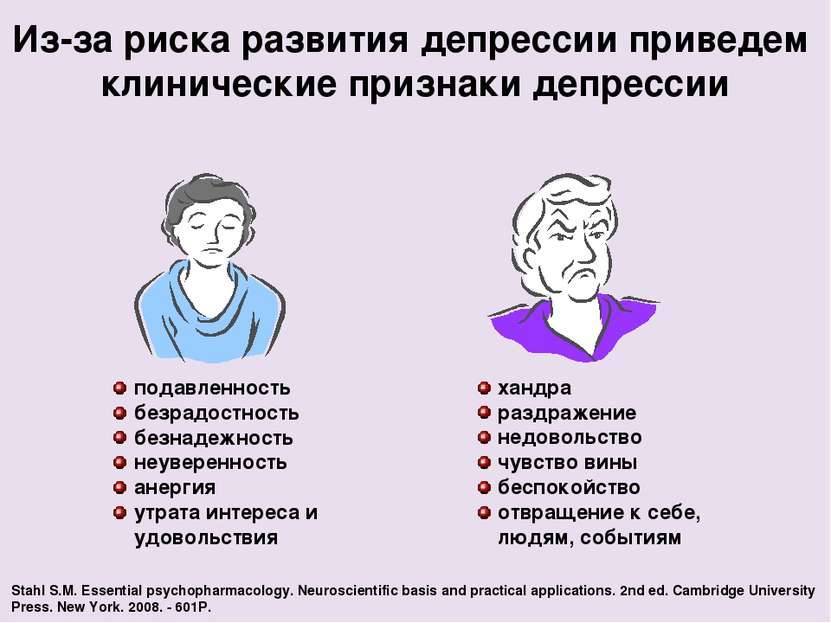 Депрессия: что это такое, виды состояния, причины, признаки и способы выхода : блог alter