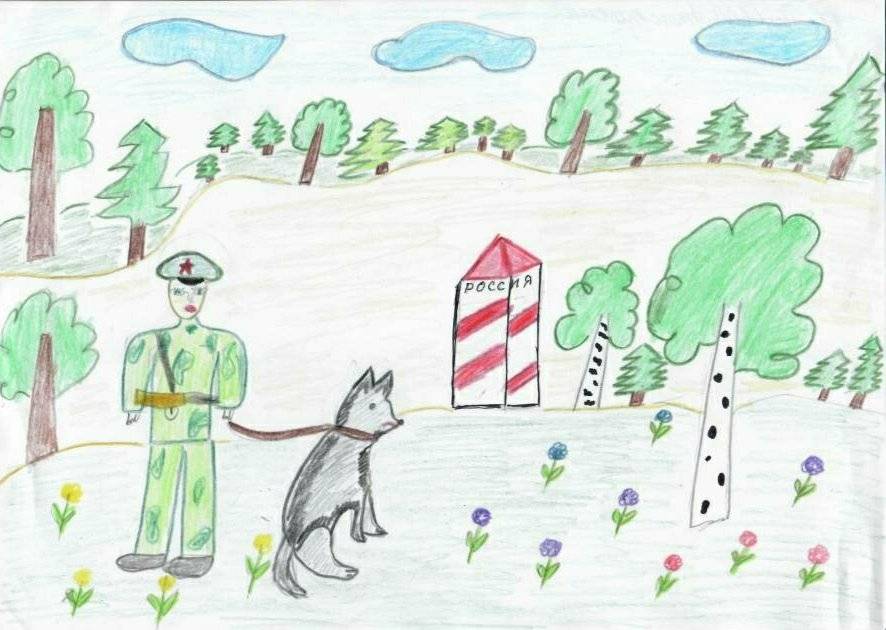 Нод. лепка «пограничник с собакой». подготовительная к школе группа - детский сад №2 ст. калининской