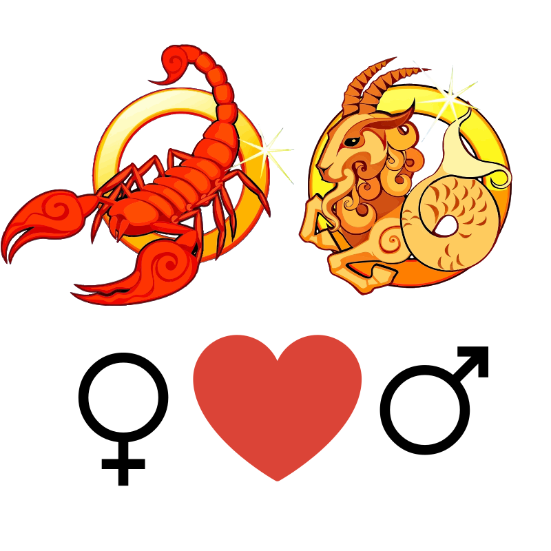 Скорпион. Козерог и Скорпион. Мужчина Козерог и женщина Скорпион. Знаки зодиака Скорпион и Козерог.