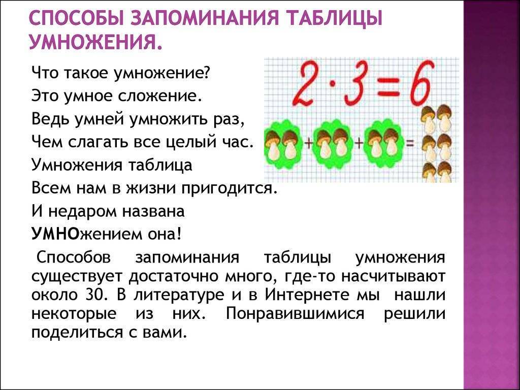 3 лайфхака, как выучить таблицу умножения легко | развлечения | wb guru