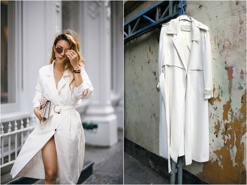 С чем носить белое пальто: 6 вариантов стильных образов!