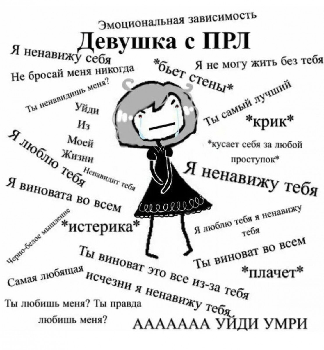 Что такое пограничное расстройство личности?