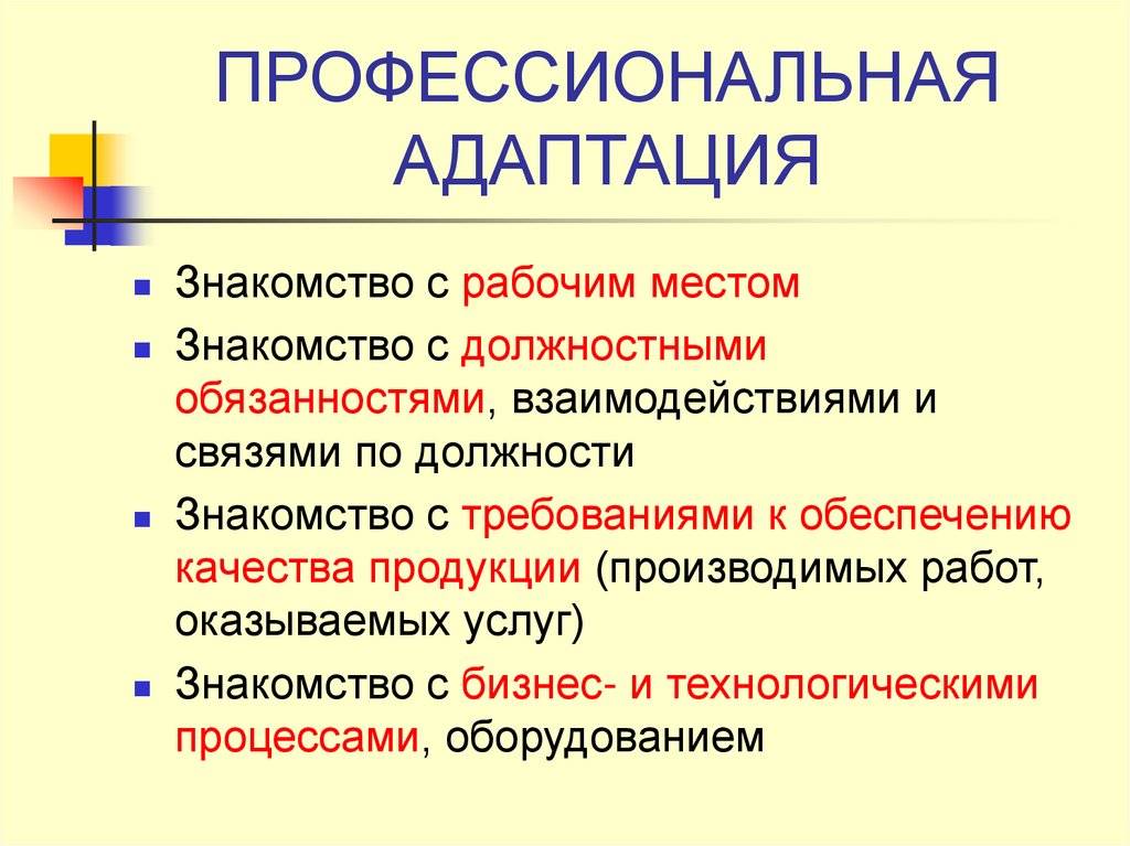 Адаптация на рабочем месте: виды, способы, периоды :: businessman.ru