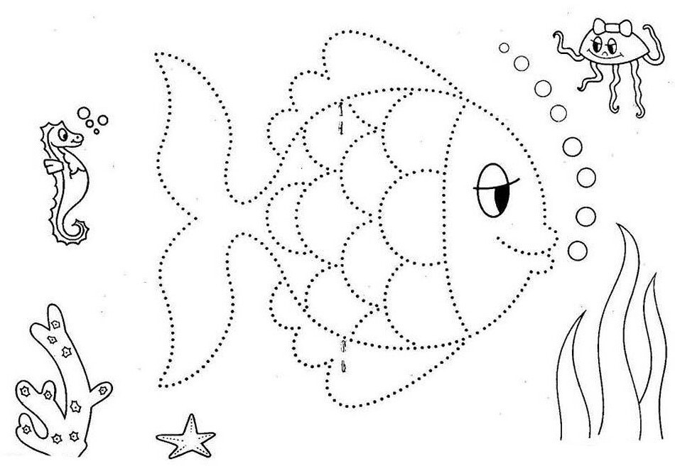 Животные по точкам. занятия рисованием по точкам для дошкольников в детском саду