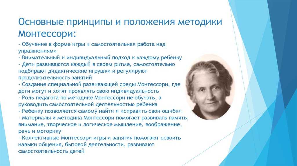 Методика марии монтессори: достоинства и недостатки