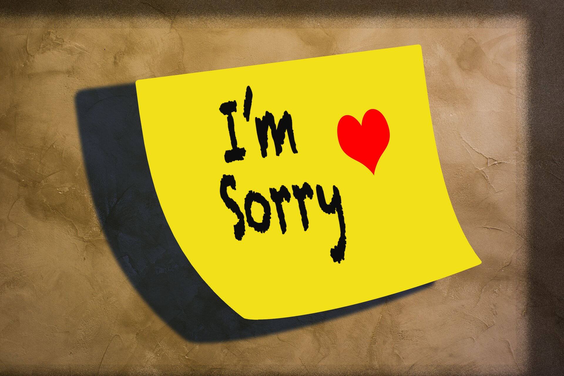 Как просить прощения по-английски