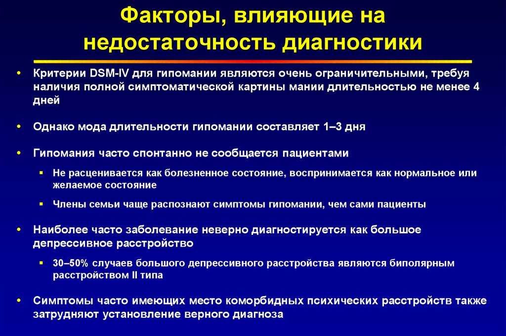 Гипомания что это такое ?