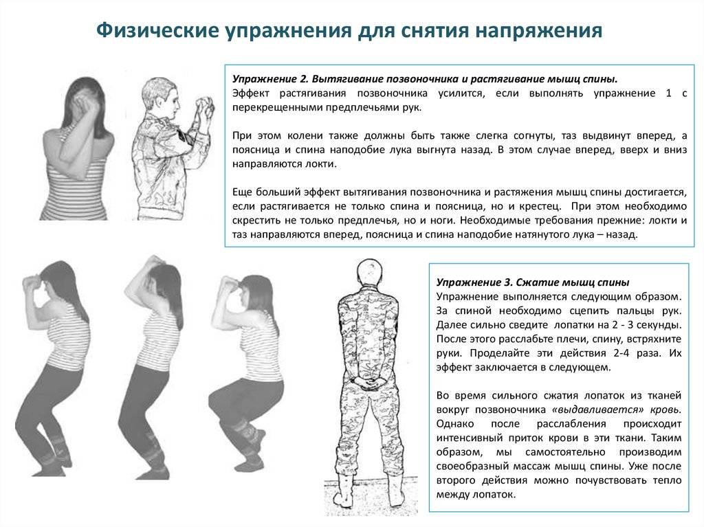 10 упражнений для снятия эмоционального напряжения
