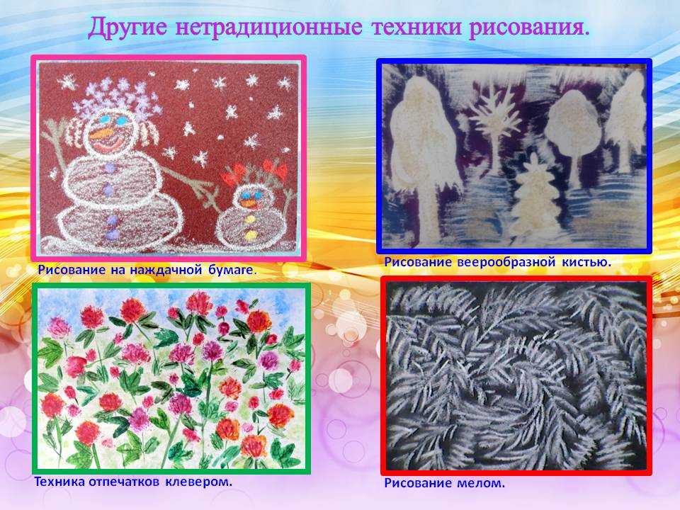 Нетрадиционные техники рисования для детей и взрослых