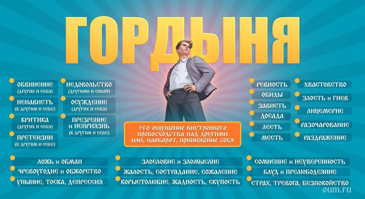 Почему гордость плохо отражается на нас