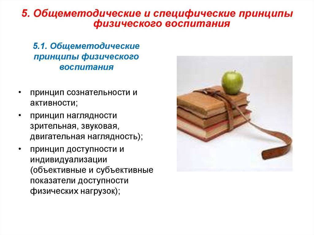 Принципы физического воспитания