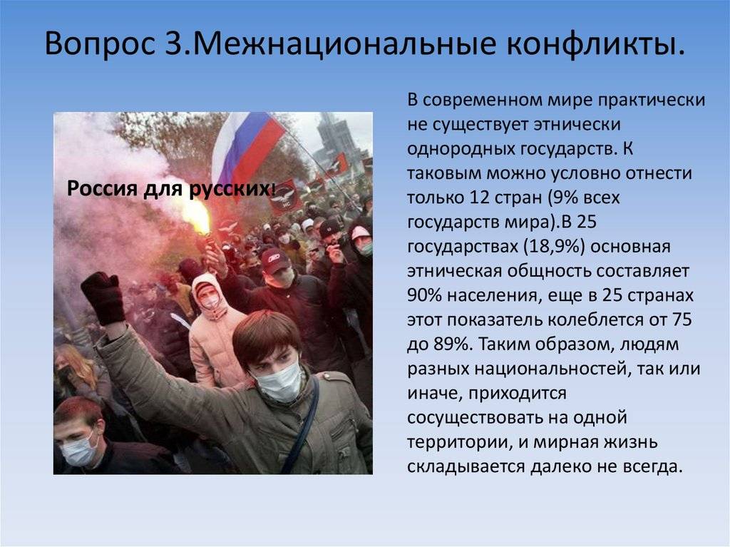 Межэтнические конфликты