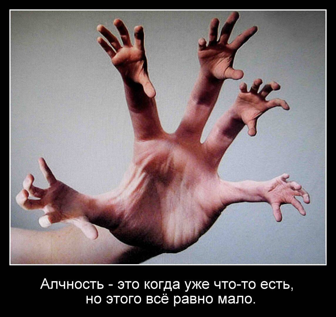 Алчность: что это такое | понятие, примеры, чем опасна?