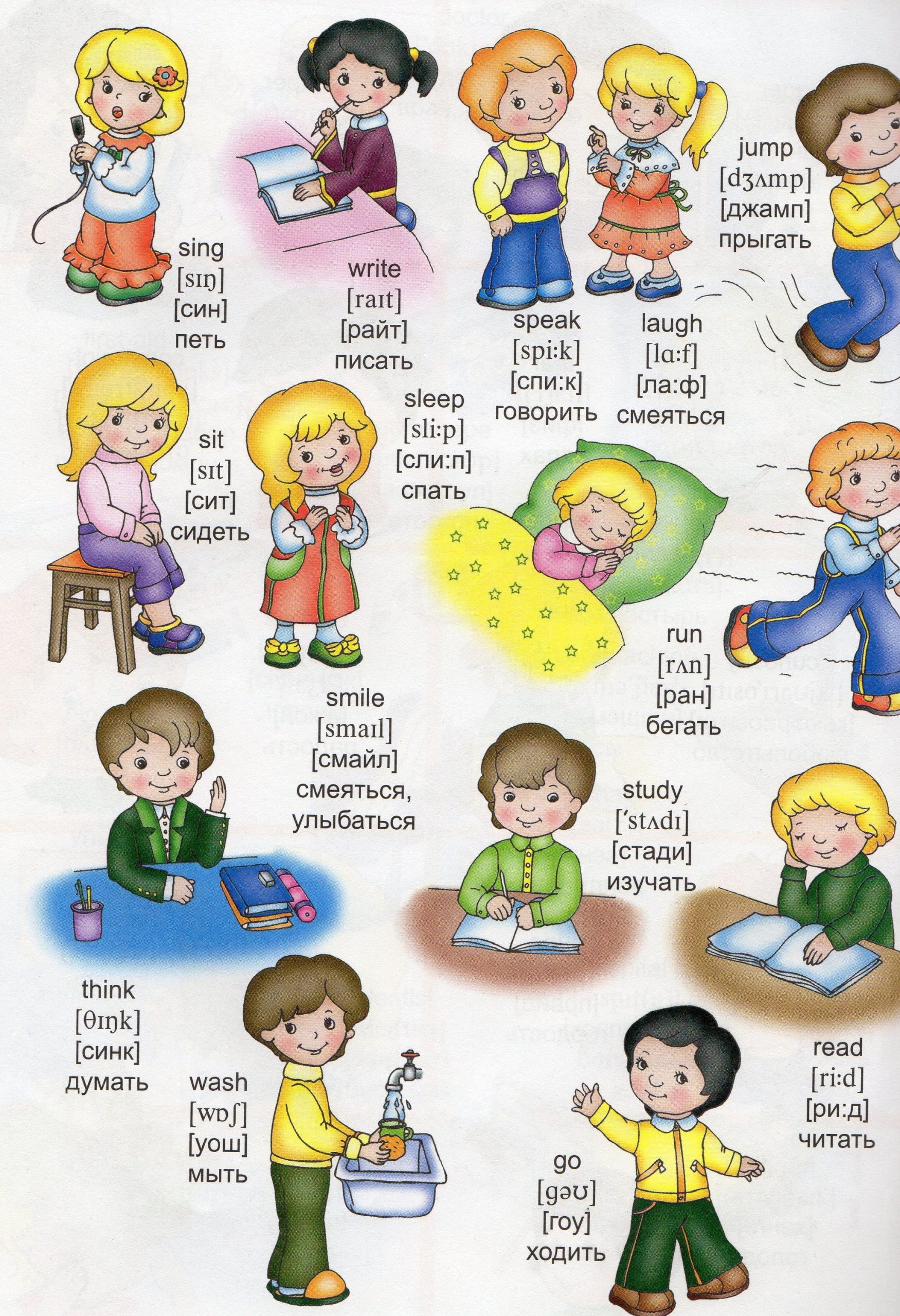Английские песни для детей: 12 простых и отличных песенок - speak english