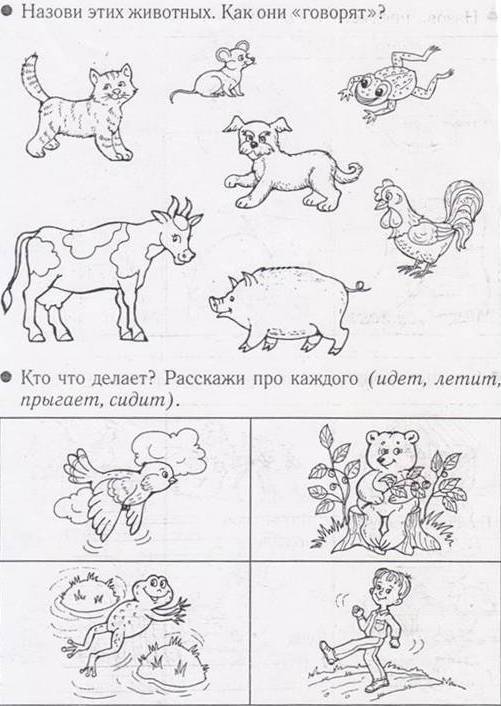 Логопедические занятия для детей 5-6 лет в домашних условиях: задания в картинках